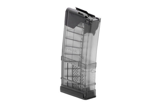 Translucent Smoke AR-15 magazine.